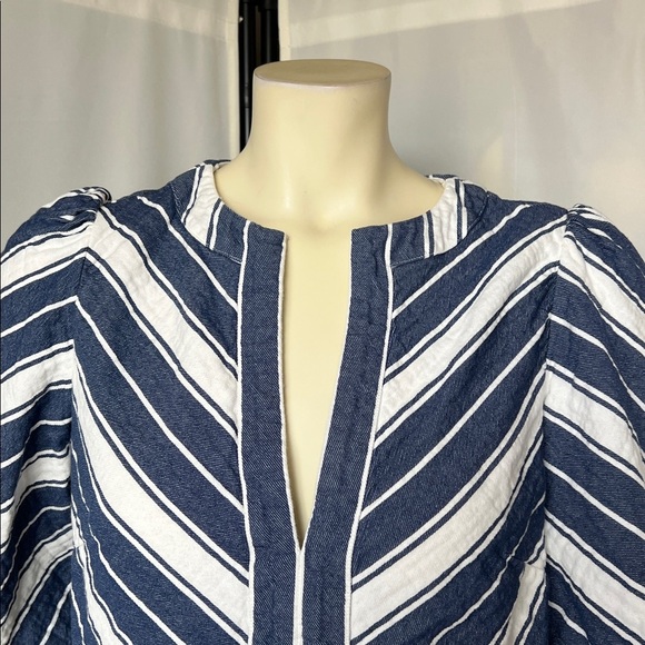 Kate Spade New York Stripe Double Cloth Top - Picture 3 of 7